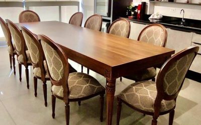 Set Meja Makan Kayu Jati