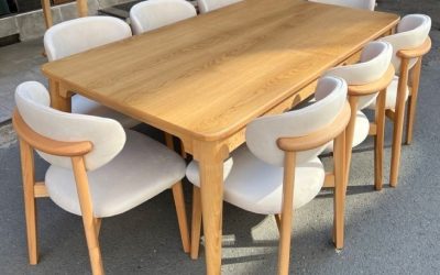 Set Meja Makan Kayu Jati