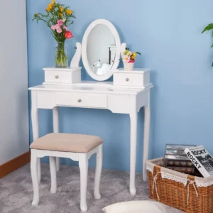 Meja Rias Minimalis Cantik Putih