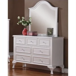Meja Rias Minimalis Putih 7 Laci Modern