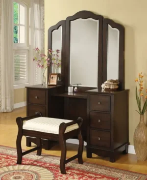 Meja Rias Modern Minimalis Laci Model Kupu-Kupu