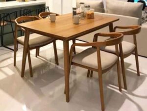 Set Meja Kursi Makan Minimalis Cafe